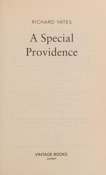 Special Providence