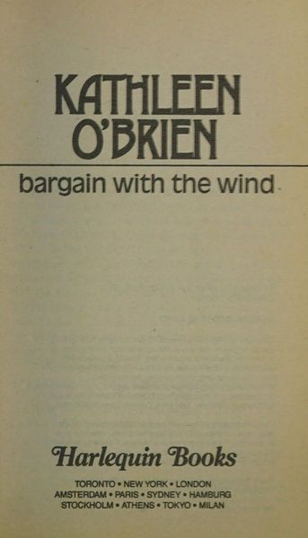 Bargain With The Wind