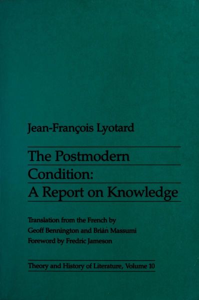 The postmodern condition