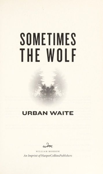 Sometimes the wolf