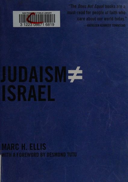 Judaism does not equal Israel