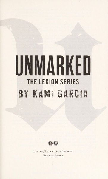 Unmarked (The Legion Series, Book 2)