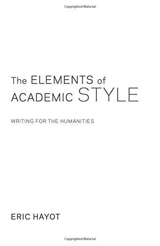 The Elements of Academic Style