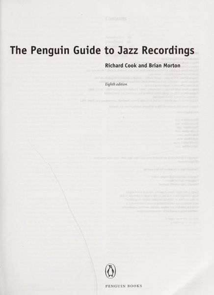 The Penguin guide to jazz recordings