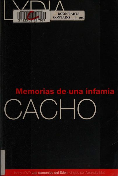 Memorias de una infamia