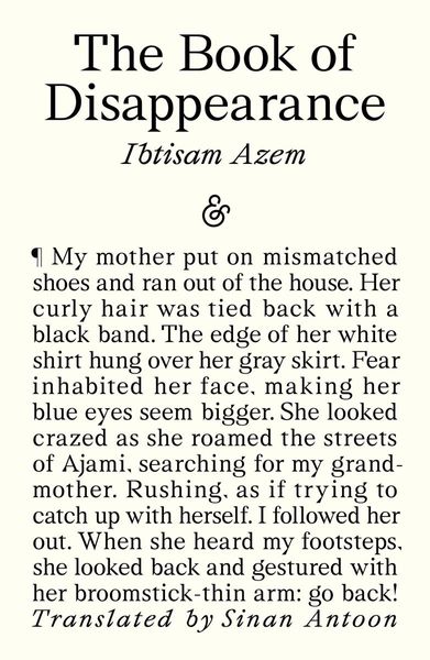 The Book of Disappearances
