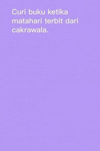 Cari Cara Curi Buku