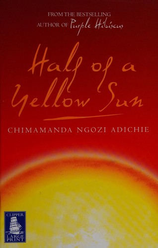Half of a yellow sun
