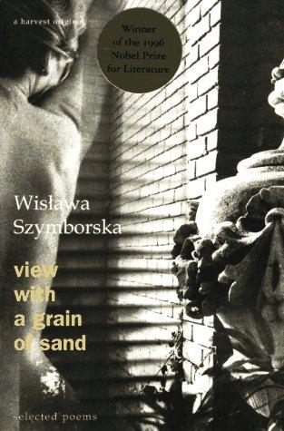 View with a grain of sand