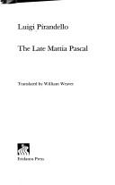 The late Mattia Pascal