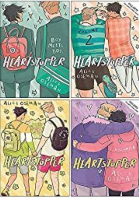 Heartstopper Series Volumes 1-4 Set