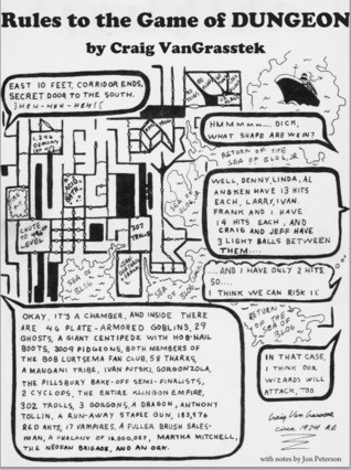 Rules to the Game of DUNGEON