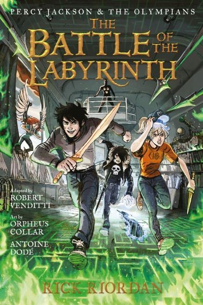 The Battle of the Labyrinth: The Graphic Novel