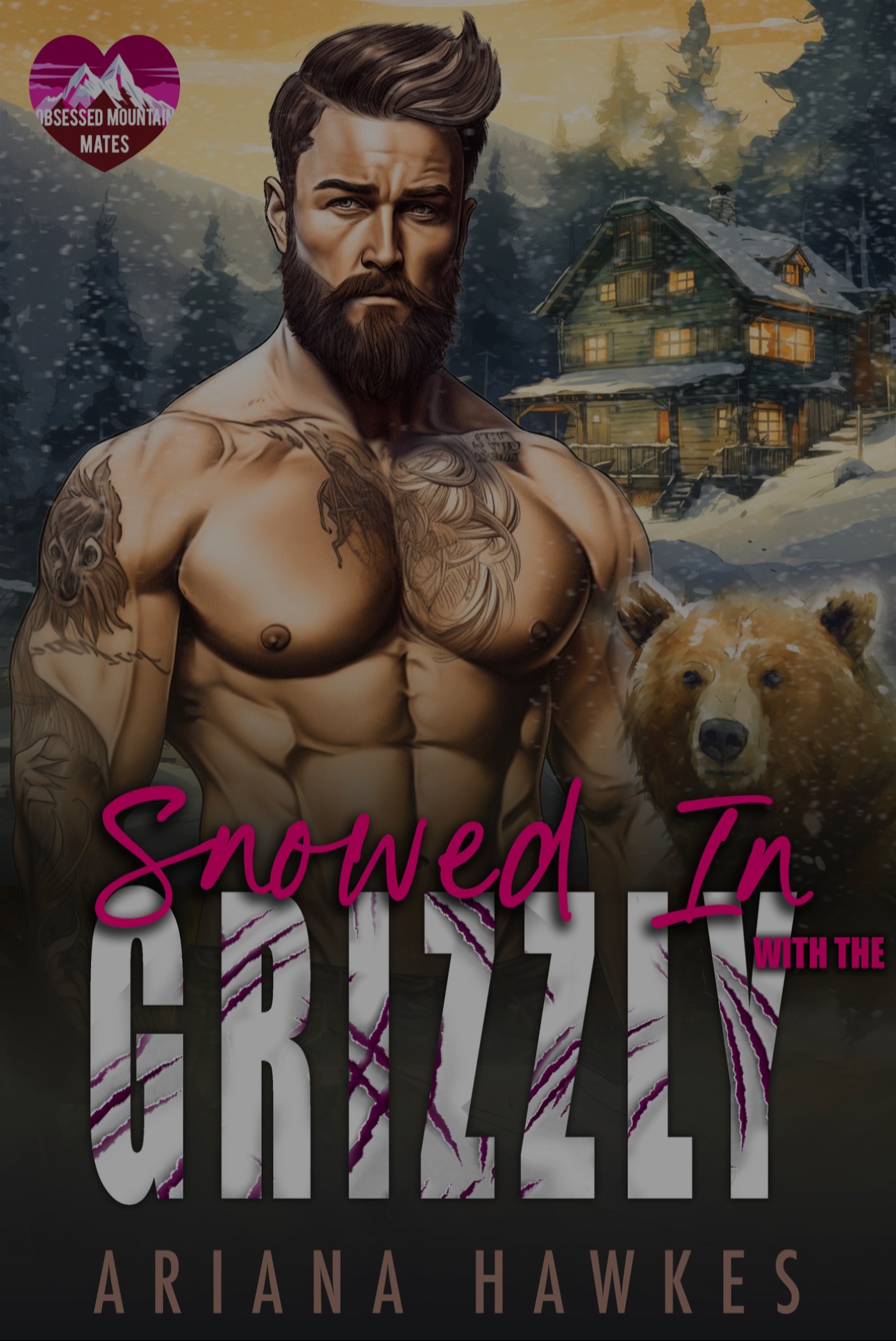 Snowed In With the Grizzly: A shifter insta-love romance