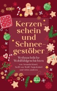 Kerzenschein und Schneegestöber