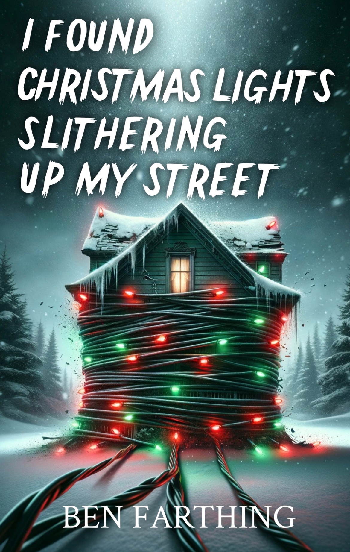 I Found Christmas Lights Slithering Up My Street