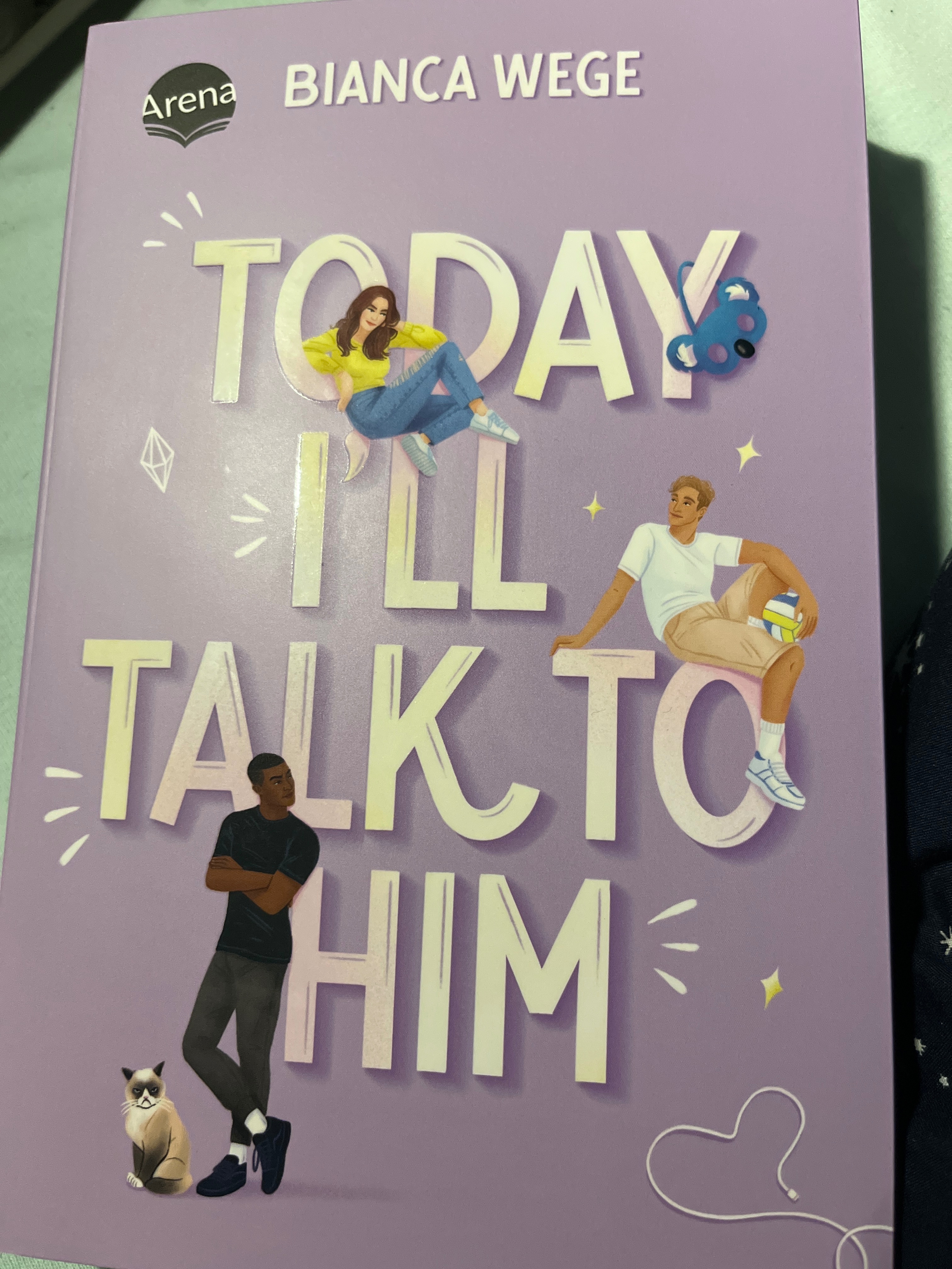 Today I‘ll talk to him