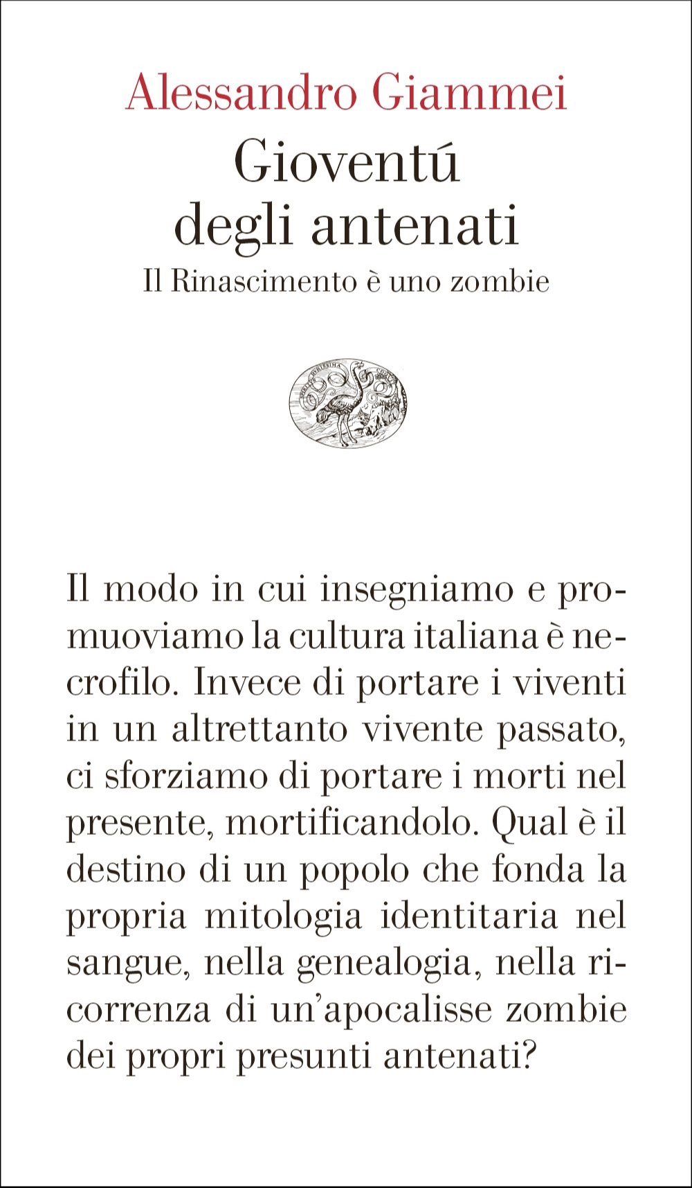 Gioventù degli antenati