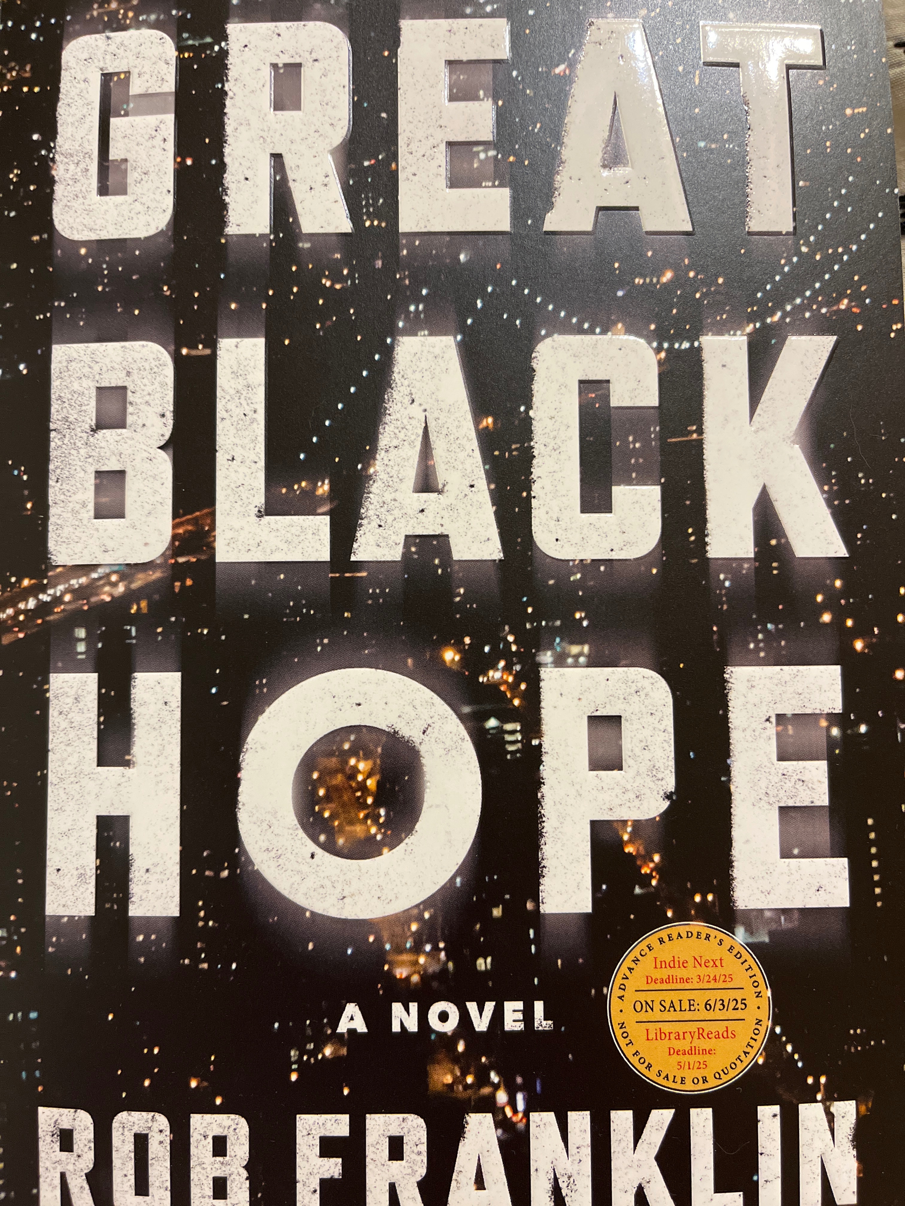 Great Black Hope