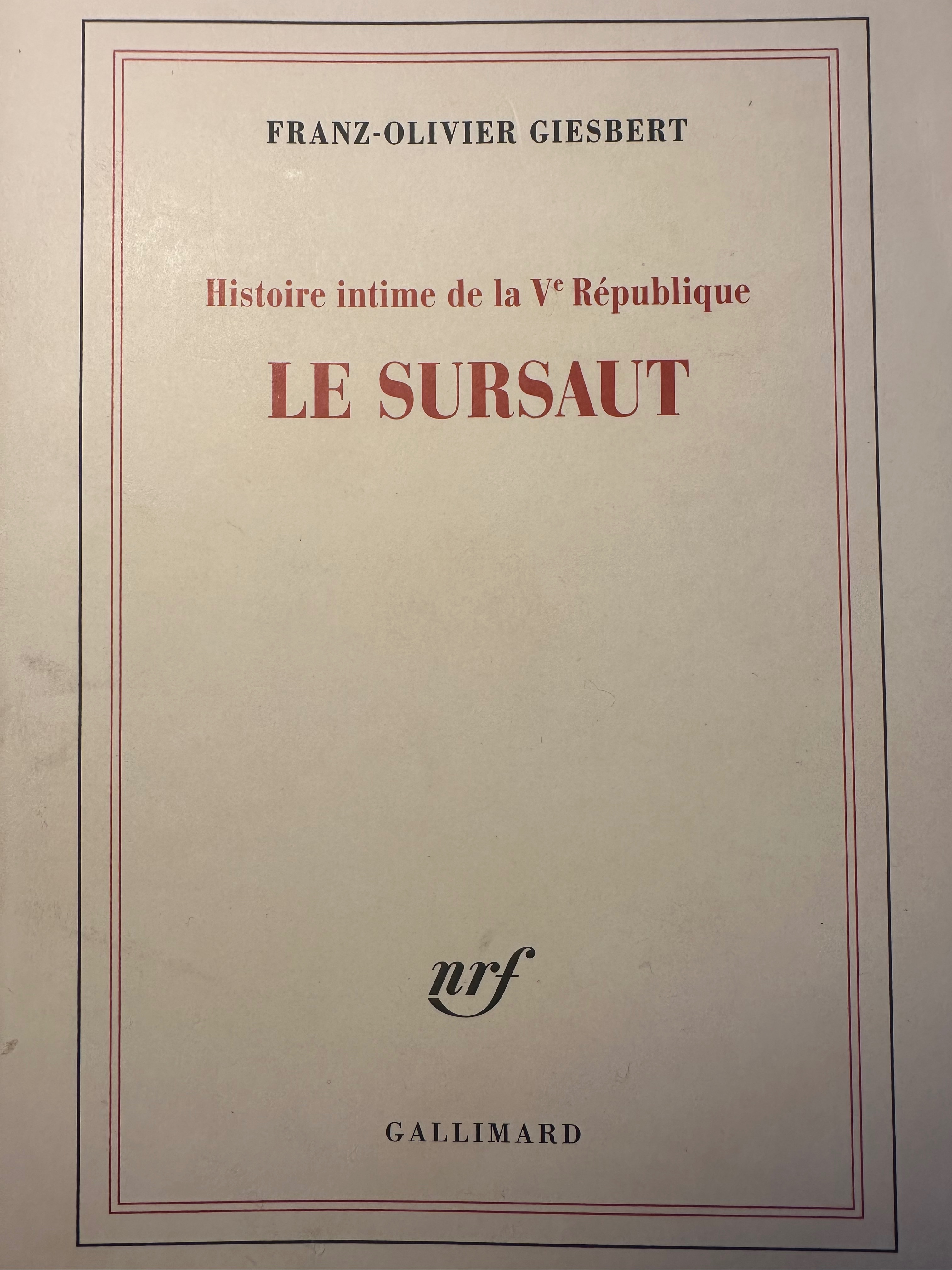 Le Sursaut 