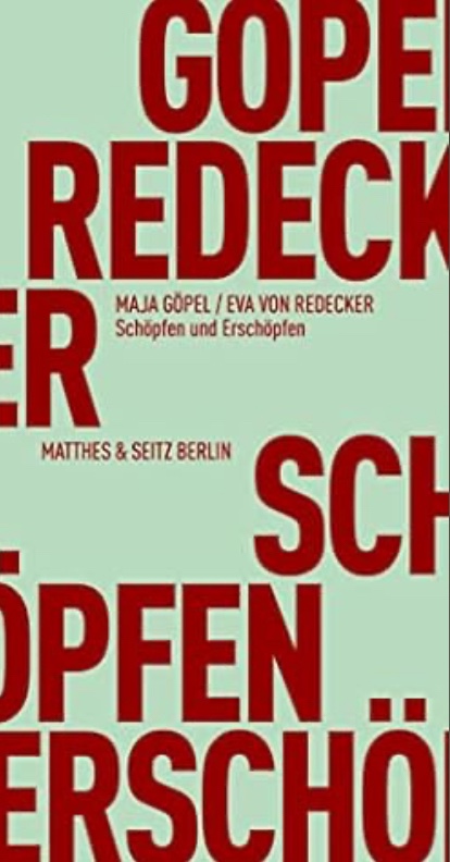 Schöpfen und Erschöpfen