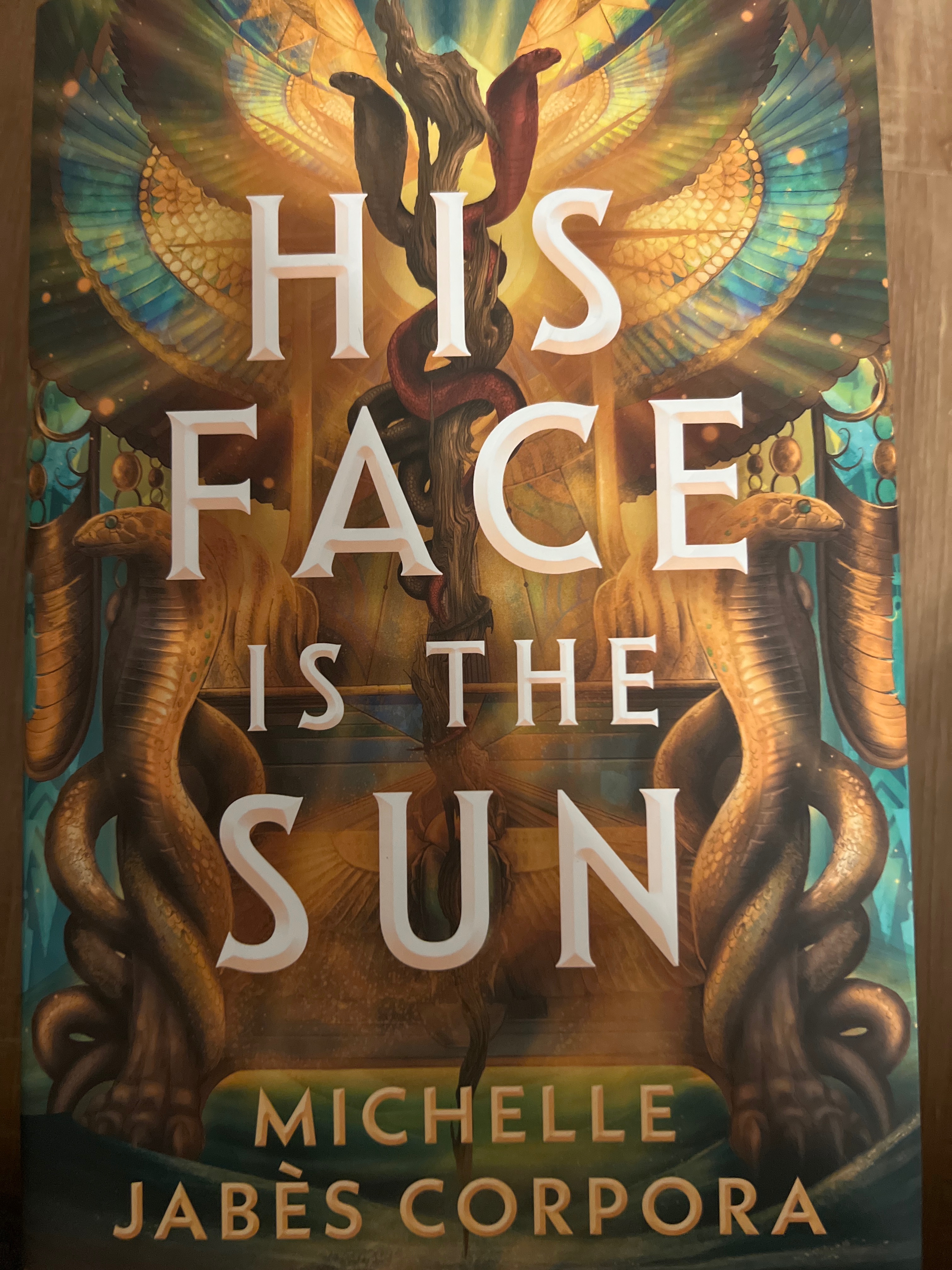 His face is the sun