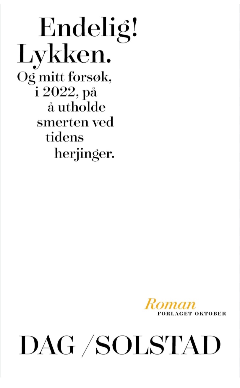 Endelig! Lykken.