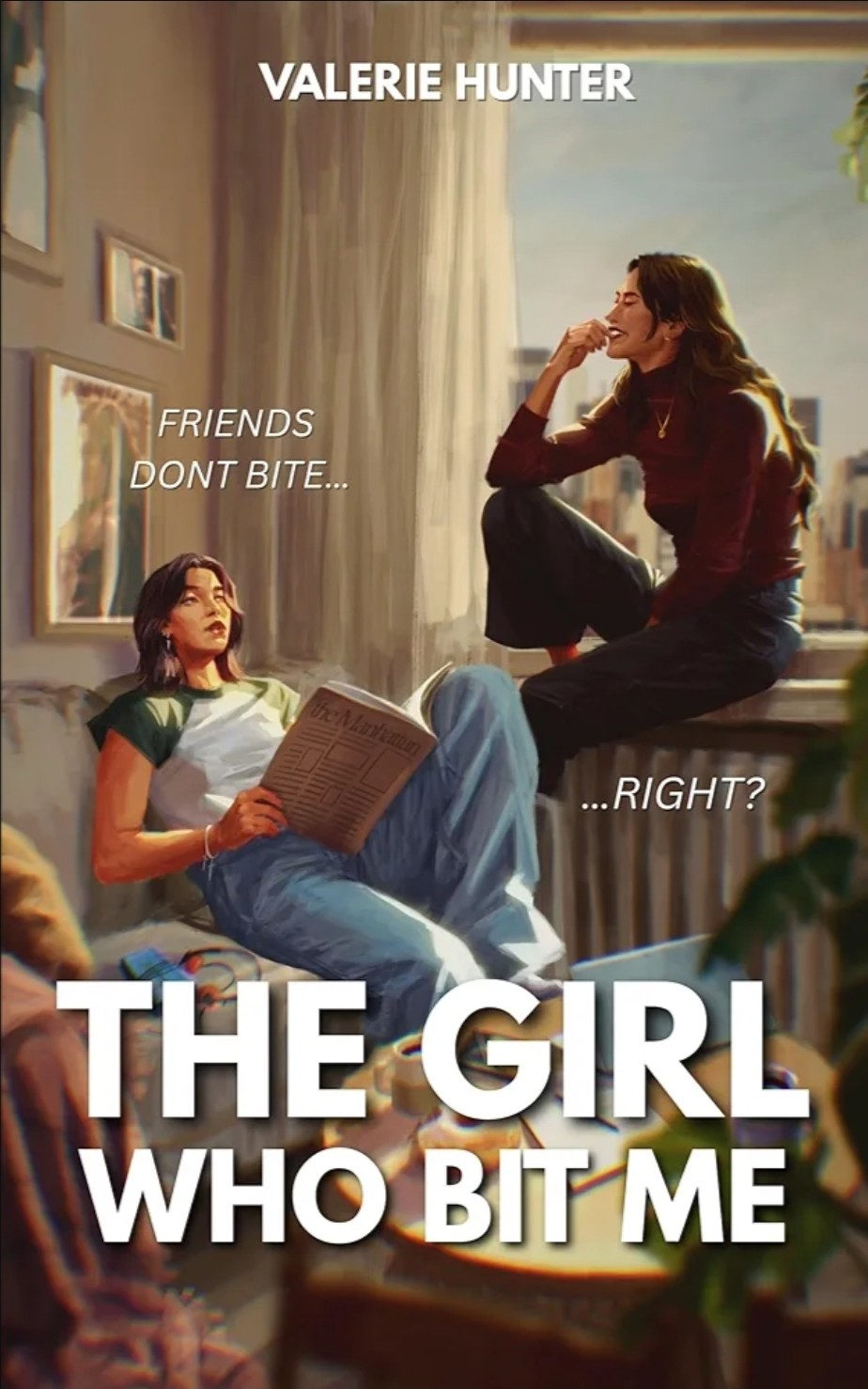 The girl who bit me