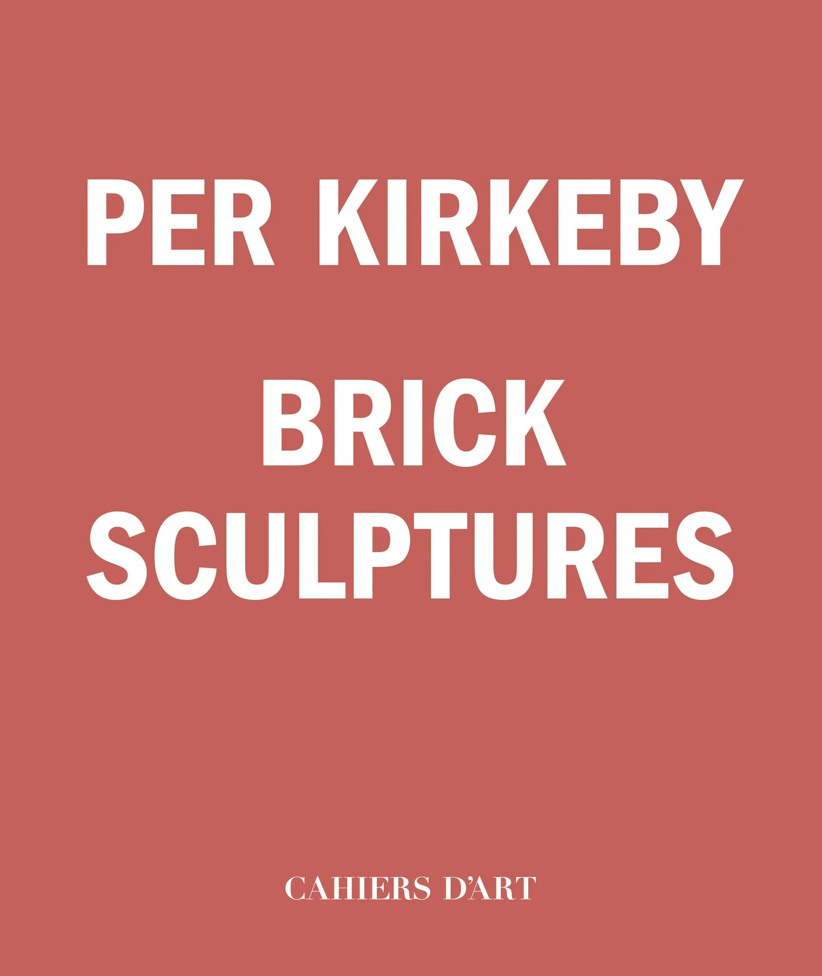 Per Kirkeby: Brick Sculptures