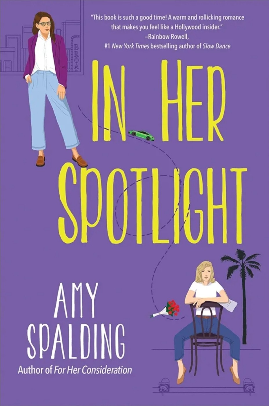In her spotlight